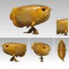 AHB-FISH-V12-02_07 AHB Series 12 - Asian Arowana – Scleropages formosus | Fish