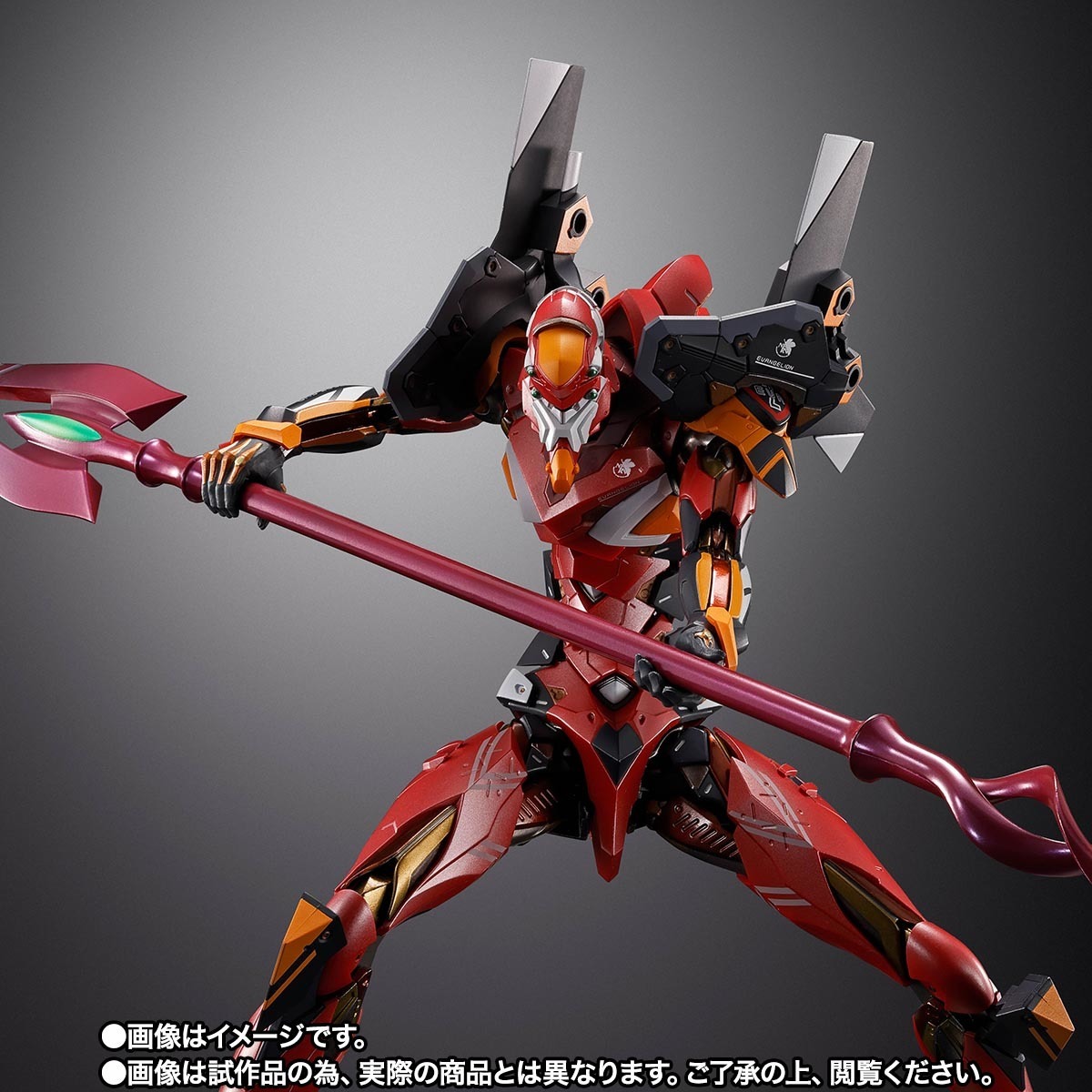 Main image for METAL BUILD Evangelion Unit‑02 30th Anniversary Edition with the Spear of Cassius