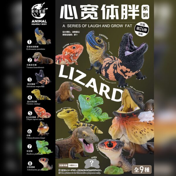 AHB-V24-Poster-c750d540 AHB Series 24 - Philippine Sailfin Lizard – Hydrosaurus pustulatus | Lizard