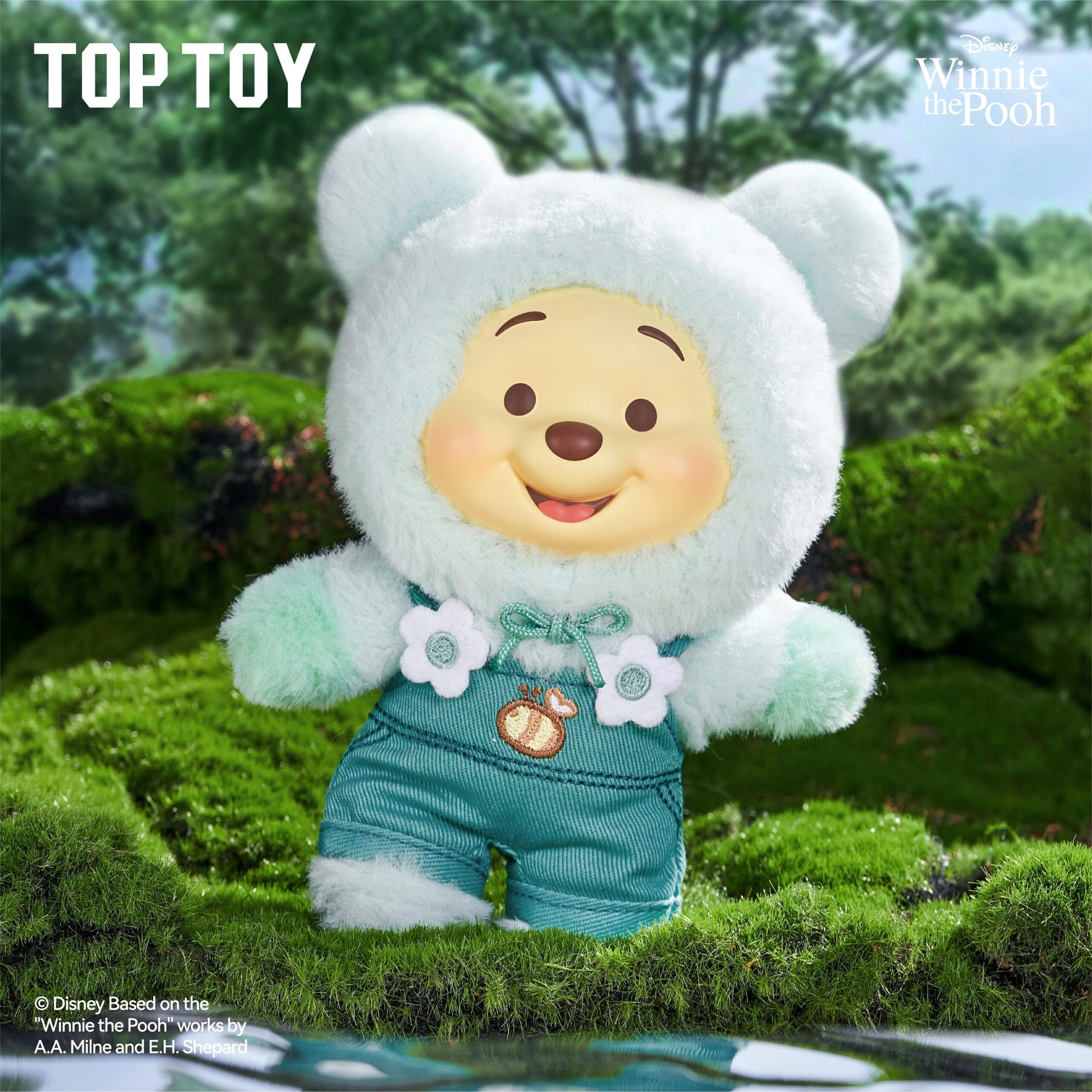 Disney Winnie the Pooh — Candy Bear Series Plush Blind Box (TOP TOY) Disney Winnie the Pooh — Candy Bear Series Plush Blind Box (TOP TOY)