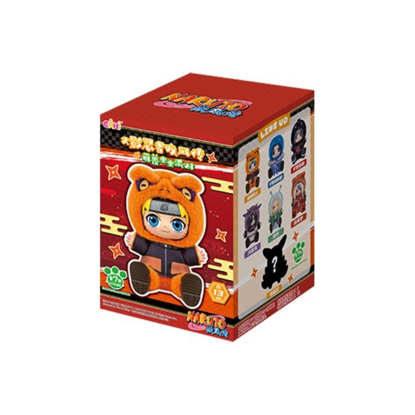 Naruto Shippuden — Cute Beast Sitting Party Plush Blind Box (TOP TOY) TOP TOY NARUTO Shippuden Cute Beast Sitting Party plush blind box