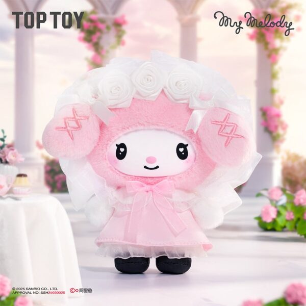 Sanrio Characters — Angel Garden Plush Pendant Blind Box (TOP TOY) TOP TOY Sanrio Characters Angel Garden plush pendant blind box