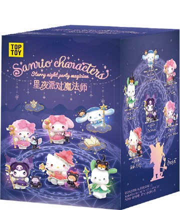 Sanrio Characters — Starry Night Party Magician Figure Blind Box (TOP TOY) TOP TOY Sanrio Characters Starry Night Party Magician figure blind box