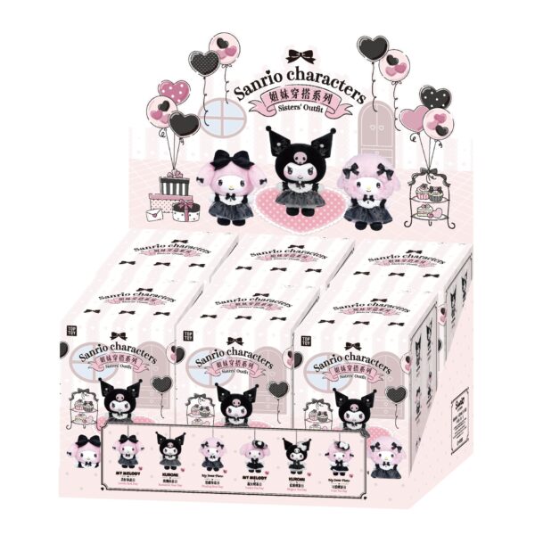 Sanrio Characters — Sisters' Outfit Plush Pendant Blind Box (TOP TOY) TOP TOY Sanrio Characters Sisters' Outfit plush pendant blind box