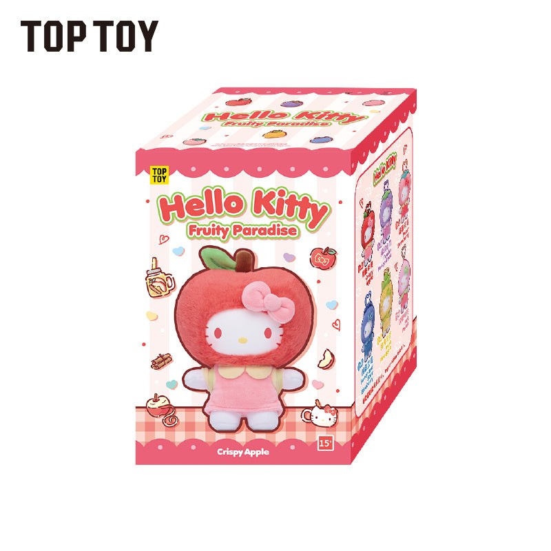 Hello Kitty — Fruity Paradise Plush Pendant Blind Box (TOP TOY) TOP TOY Sanrio Hello Kitty Fruity Paradise plush pendant blind box