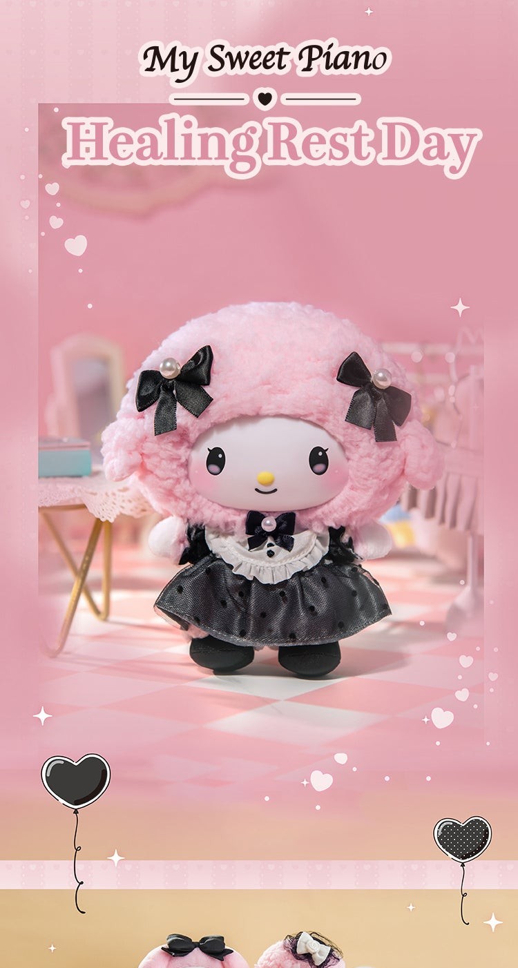 TOP TOY Sanrio Characters Sisters' Outfit plush pendant blind box