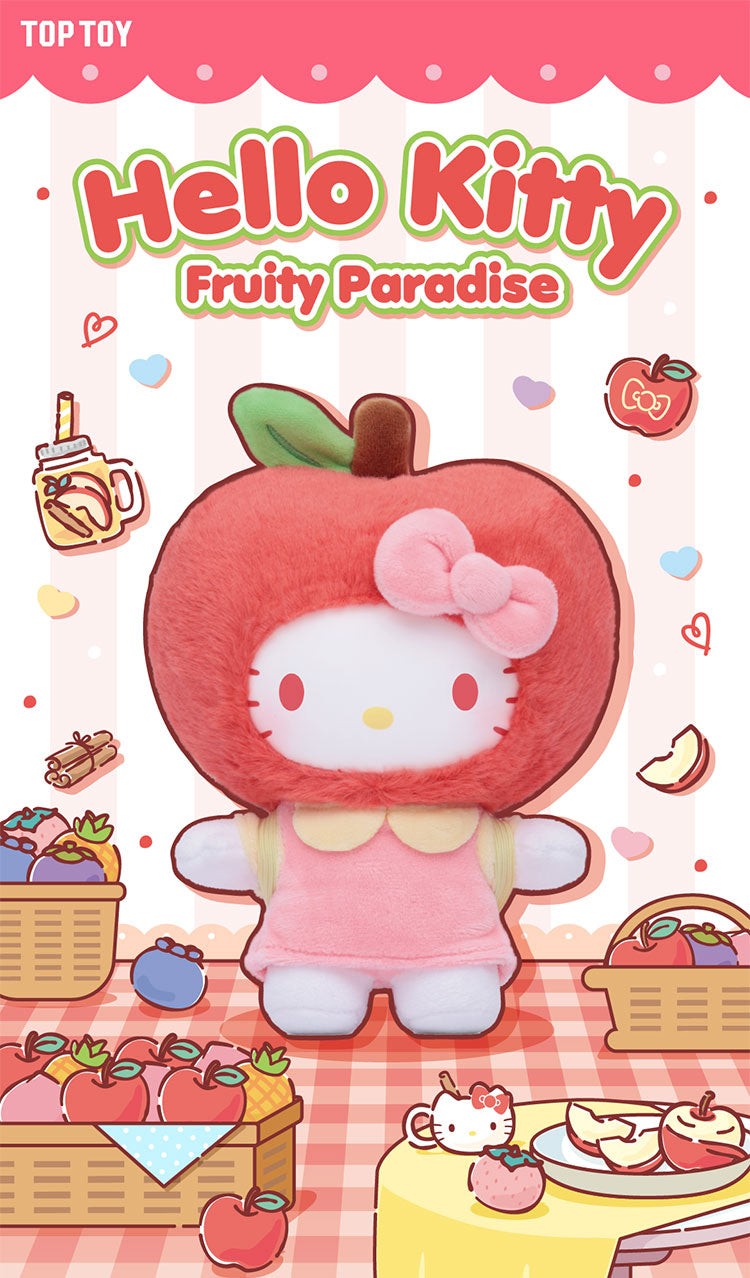 TOP TOY Sanrio Hello Kitty Fruity Paradise plush pendant blind box