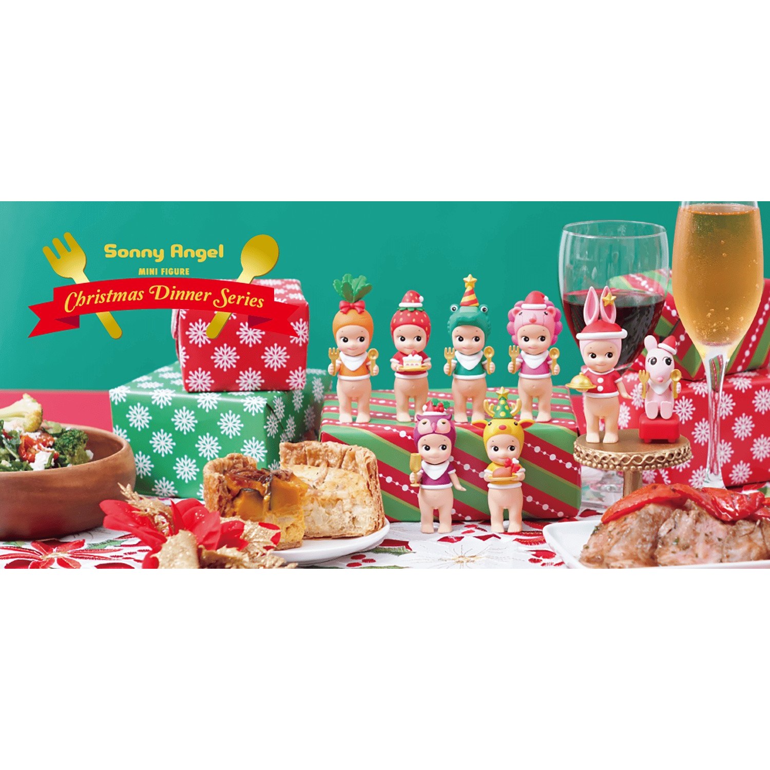 DRM-BB-SA-CD-01-05c17d0f Sonny Angel — Christmas Dinner 2024 Blind Box | Dreams