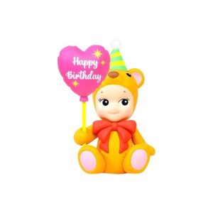Sonny Angel — Happy Birthday Bear · Heart Ballon Orange | Dreams