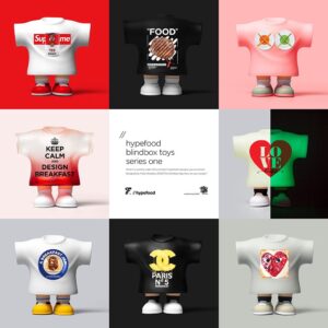 Fools Paradise - hypefood blind box figure // series one