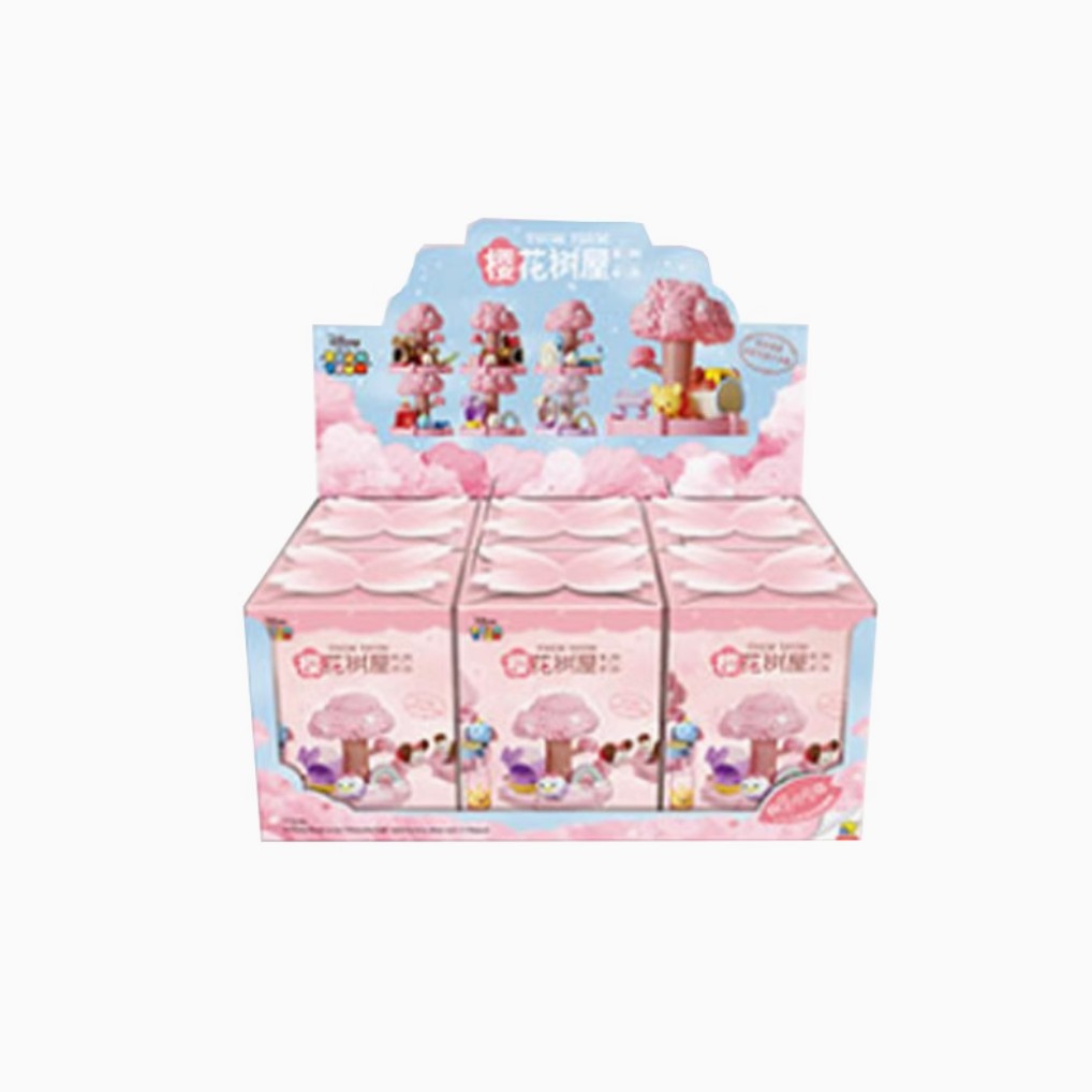 Tsum Tsum — Sakura Tree House Blind Box | MINISO Tsum Tsum — Sakura Tree House Blind Box | MINISO