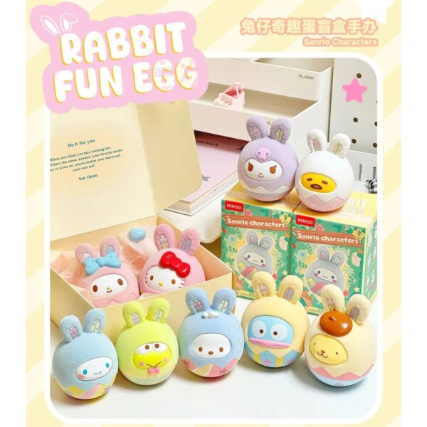 Sanrio Characters — Rabbit Fun Egg Blind Box | MINISO