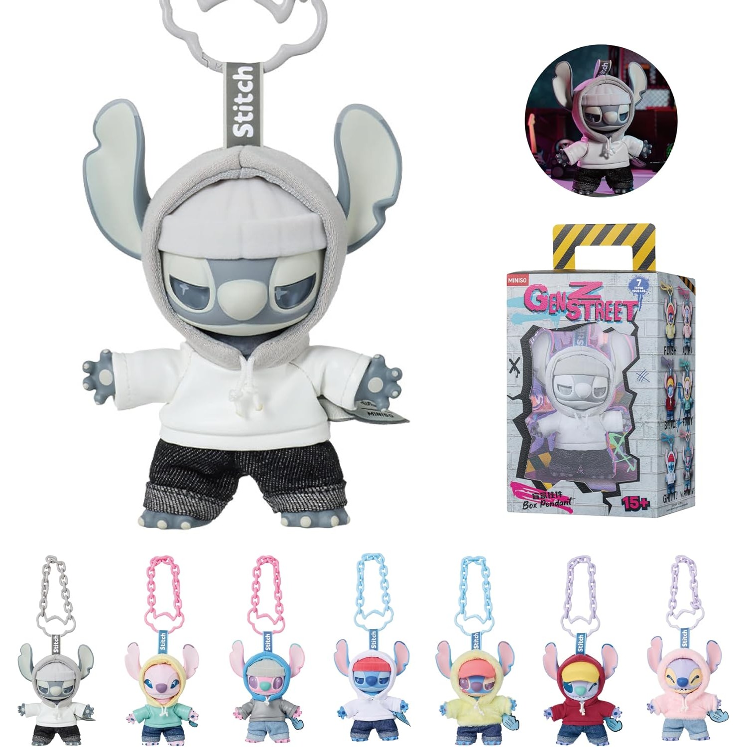 Stitch — Gen Z Street Blind Box | MINISO Stitch — Gen Z Street Blind Box | MINISO