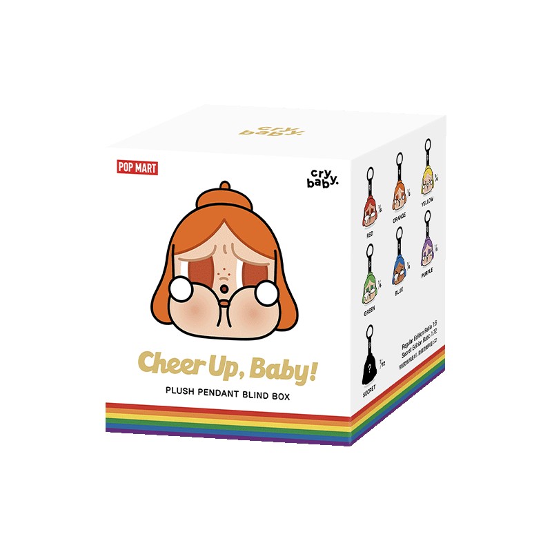 CRYBABY — Cheer Up, Baby! Plush Pendant Blind Box | POP MART CRYBABY — Cheer Up, Baby! Plush Pendant Blind Box | POP MART