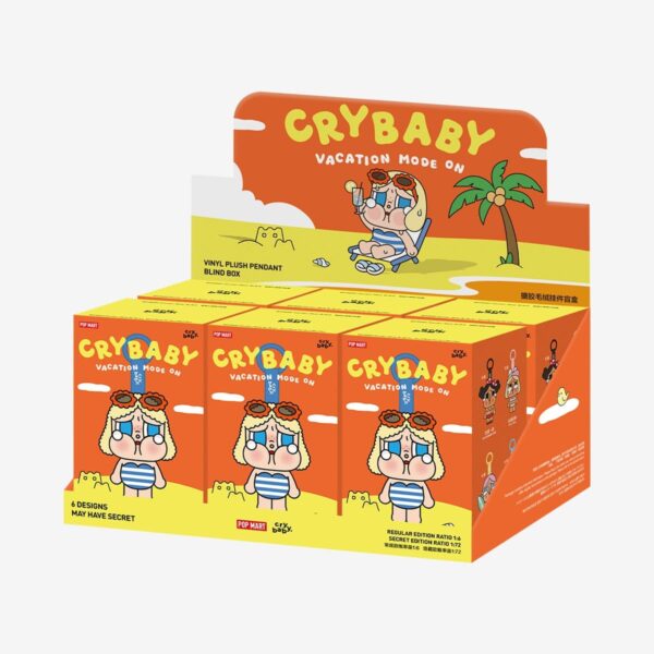 CRYBABY — Vacation Mode On Vinyl Plush Blind Box | POP MART