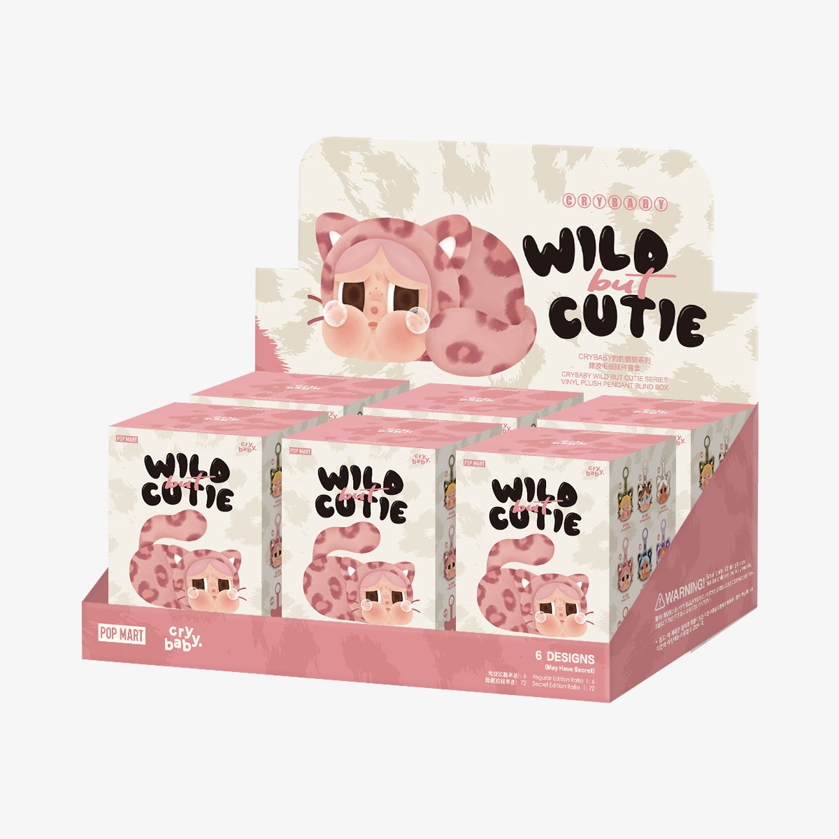 CRYBABY — Wild but Cutie Vinyl Plush Blind Box | POP MART