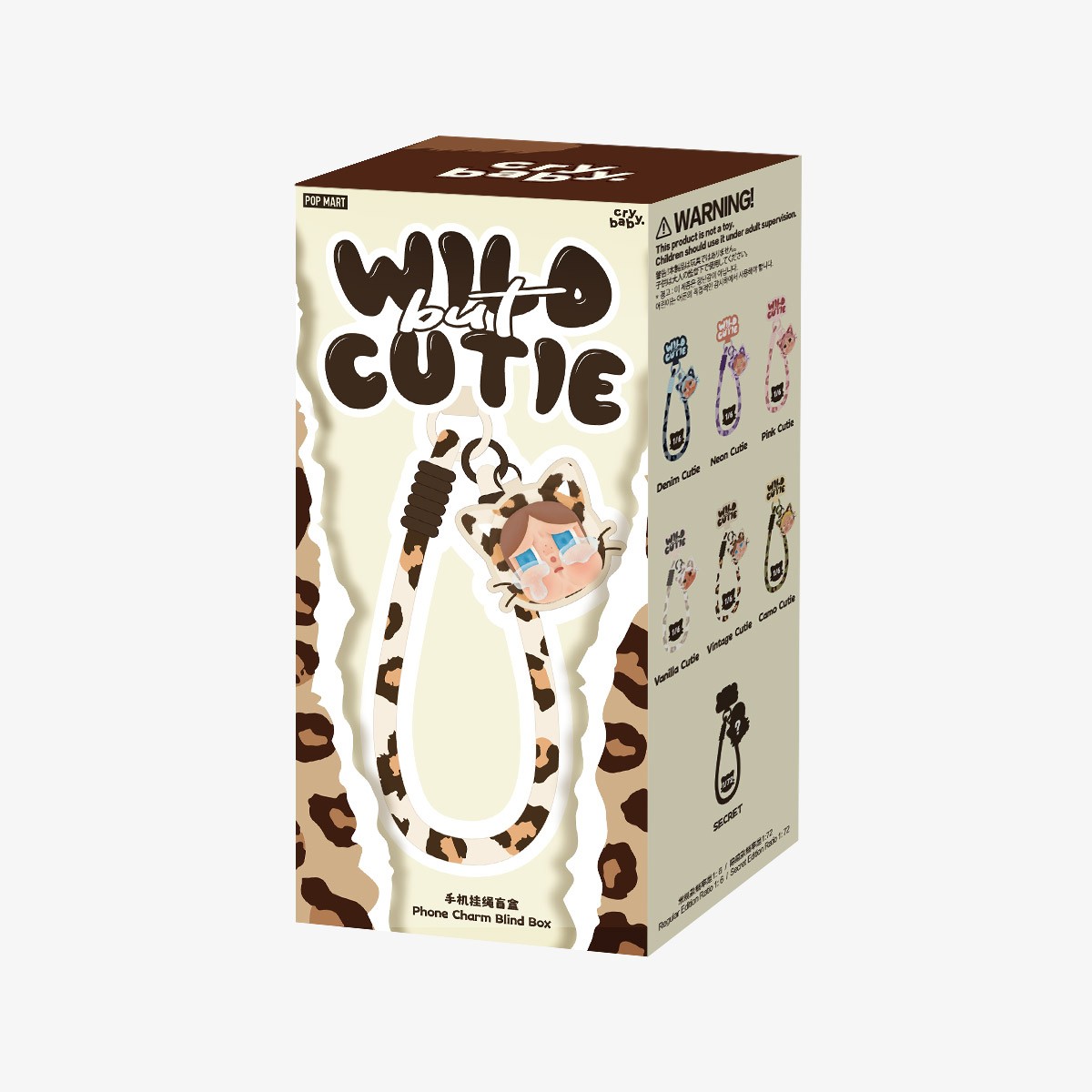 CRYBABY — Wild but Cutie Phone Charm Blind Box | POP MART