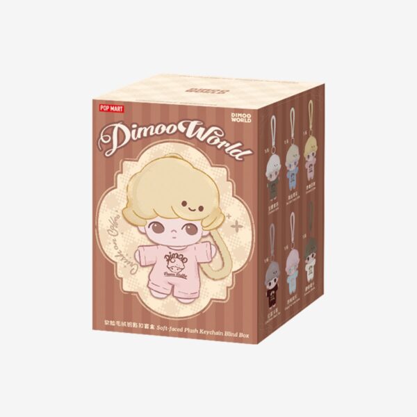 DIMOO — Crush on Coffee Soft-faced Plush Keychain Blind Box | POP MART