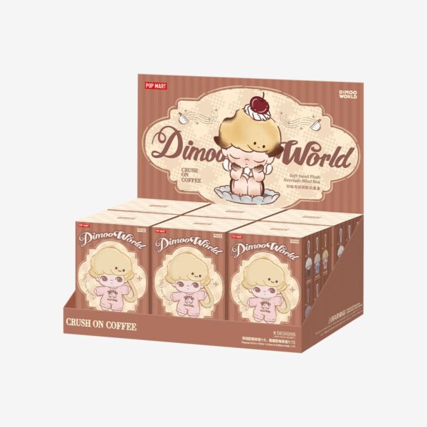 DIMOO — Crush on Coffee Soft-faced Plush Keychain Blind Box | POP MART