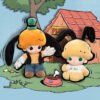 DIMOO × Disney Vinyl Plush Keychain Blind Box | POP MART
