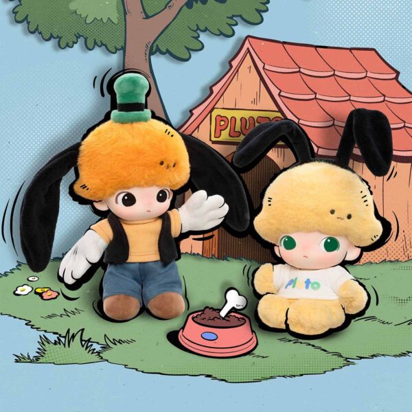 DIMOO × Disney Vinyl Plush Keychain Blind Box | POP MART
