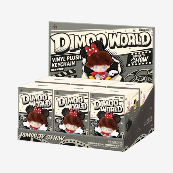 DIMOO × Disney Vinyl Plush Keychain Blind Box | POP MART