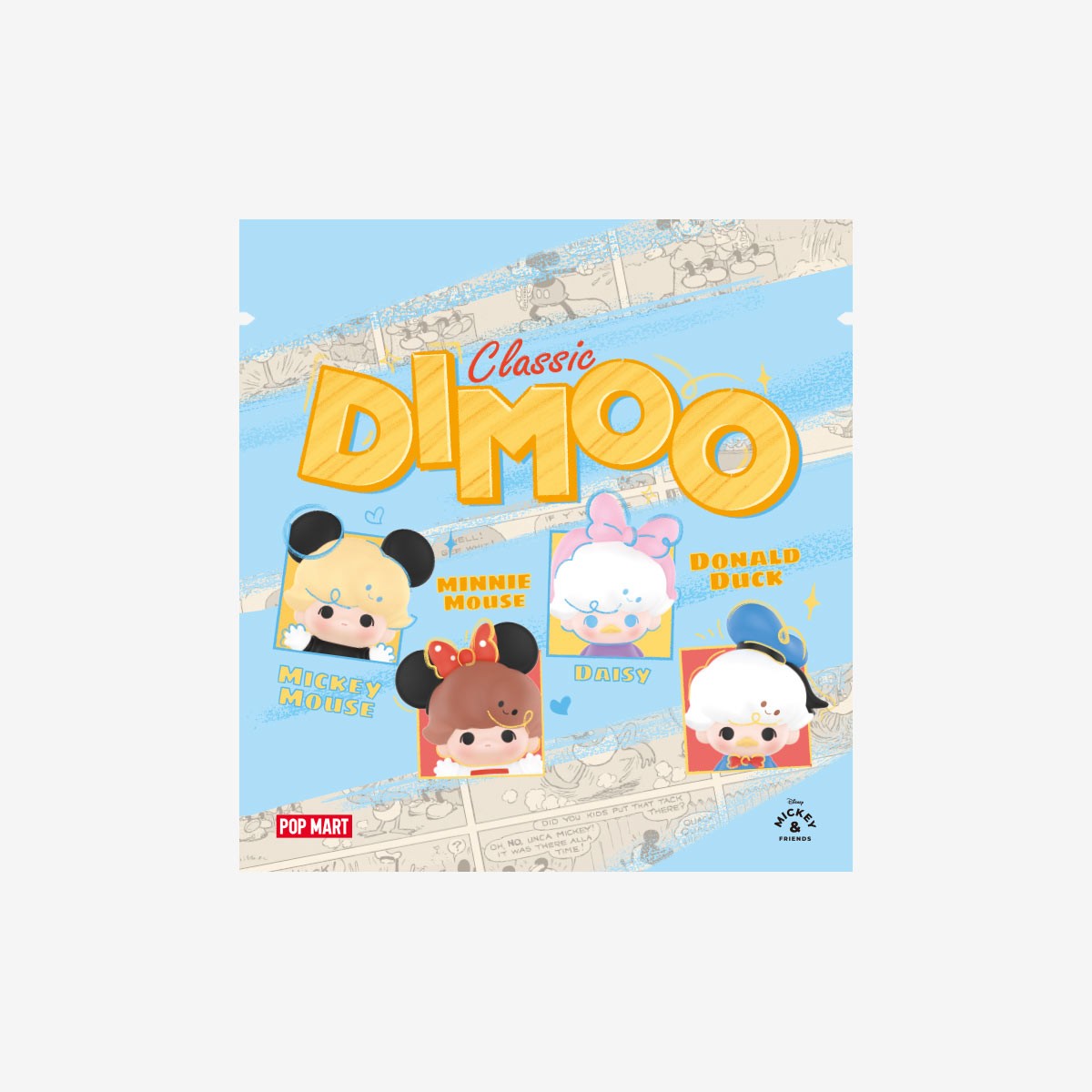 DIMOO — Pop Bean x Disney Classic Series (3 Pcs) Blind Box | POP MART