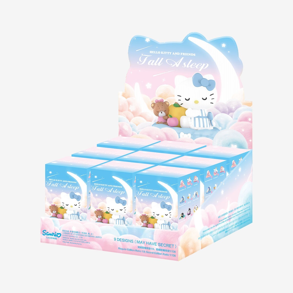 Sanrio — Hello Kitty and Friends Fall Asleep Blind Box | POP MART Sanrio — Hello Kitty and Friends Fall Asleep Blind Box | POP MART