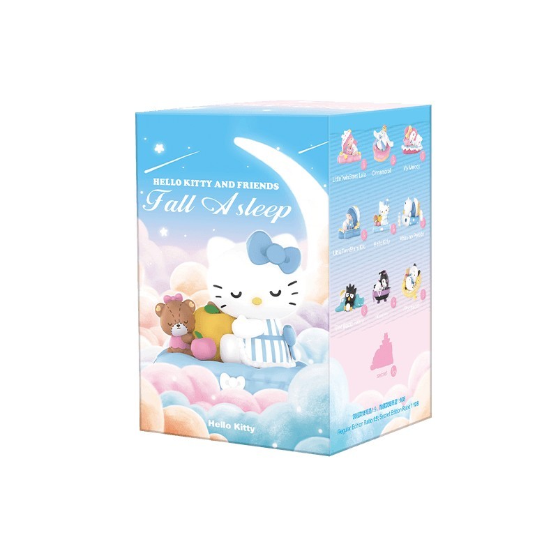 Sanrio — Hello Kitty and Friends Fall Asleep Blind Box | POP MART Sanrio — Hello Kitty and Friends Fall Asleep Blind Box | POP MART
