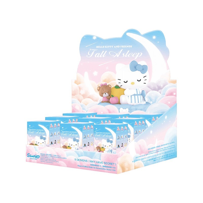 Sanrio — Hello Kitty and Friends Fall Asleep Blind Box | POP MART Sanrio — Hello Kitty and Friends Fall Asleep Blind Box | POP MART
