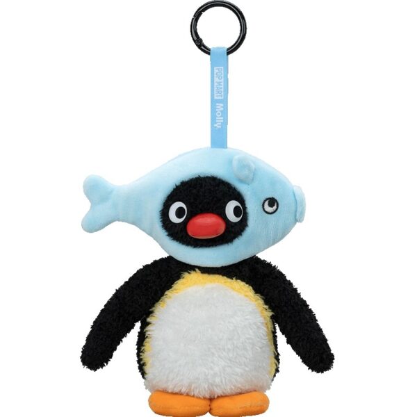 MOLLY × Pingu — Happy Fishing Plush Pendant Blind Box | POP MART