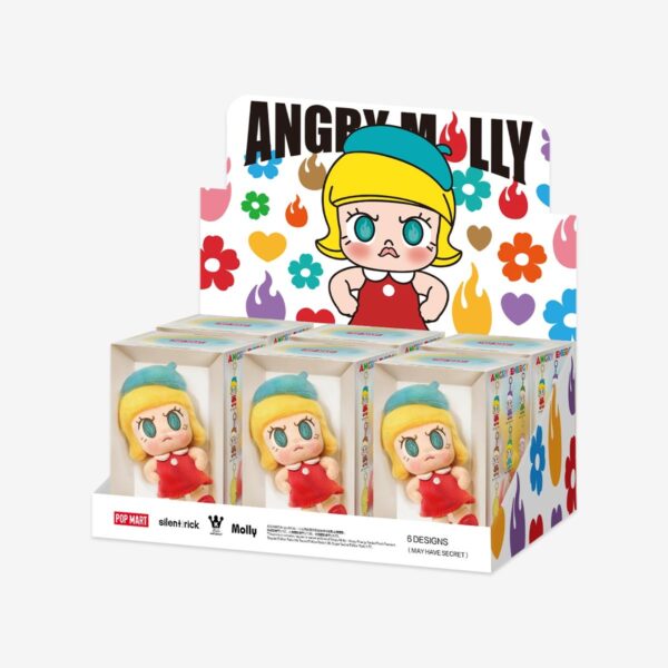 MOLLY — Angry Energy Plush Pendant Blind Box | POP MART