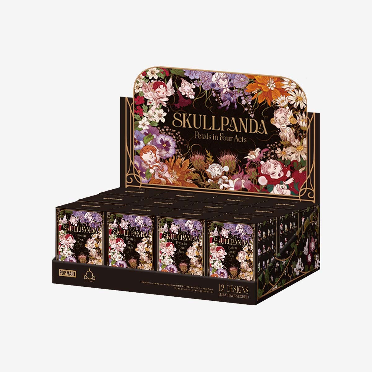 SKULLPANDA — Petals in Four Acts Series Blind Box | POP MART SKULLPANDA — Petals in Four Acts Series Blind Box | POP MART