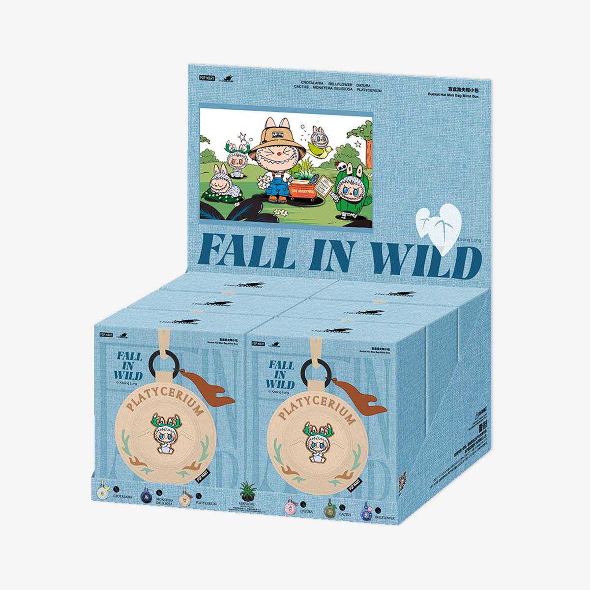THE MONSTERS — Fall in Wild Bucket Hat Mini Bag Blind Box | POP MART THE MONSTERS — Fall in Wild Bucket Hat Mini Bag Blind Box | POP MART