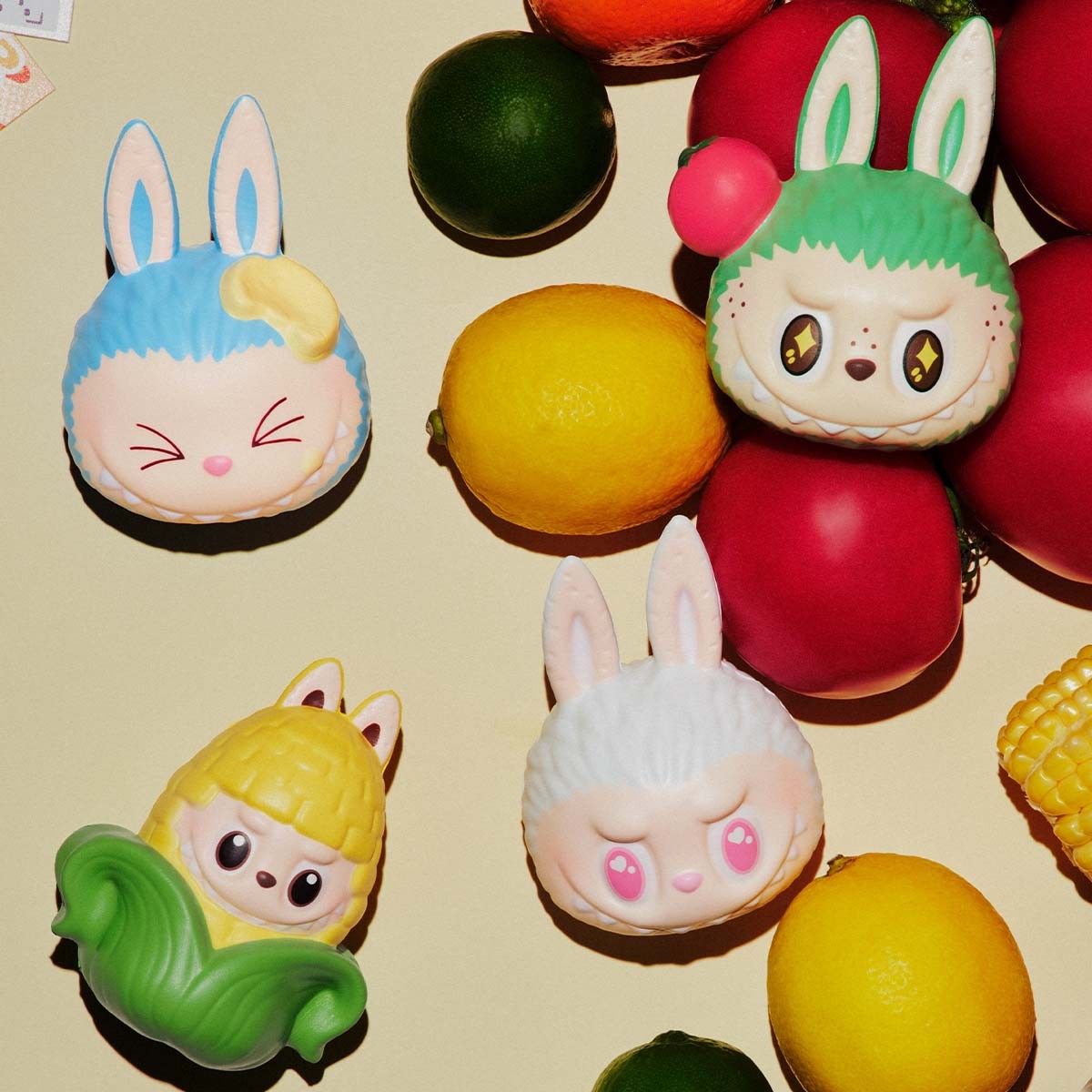 THE MONSTERS — Wacky Mart Squishy Charm Blind Box | POP MART THE MONSTERS — Wacky Mart Squishy Charm Blind Box | POP MART