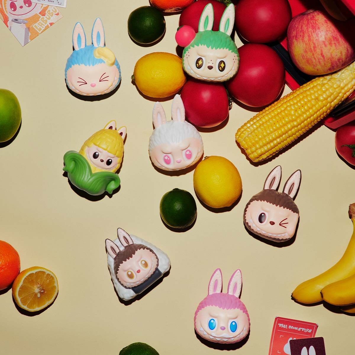 THE MONSTERS — Wacky Mart Squishy Charm Blind Box | POP MART THE MONSTERS — Wacky Mart Squishy Charm Blind Box | POP MART