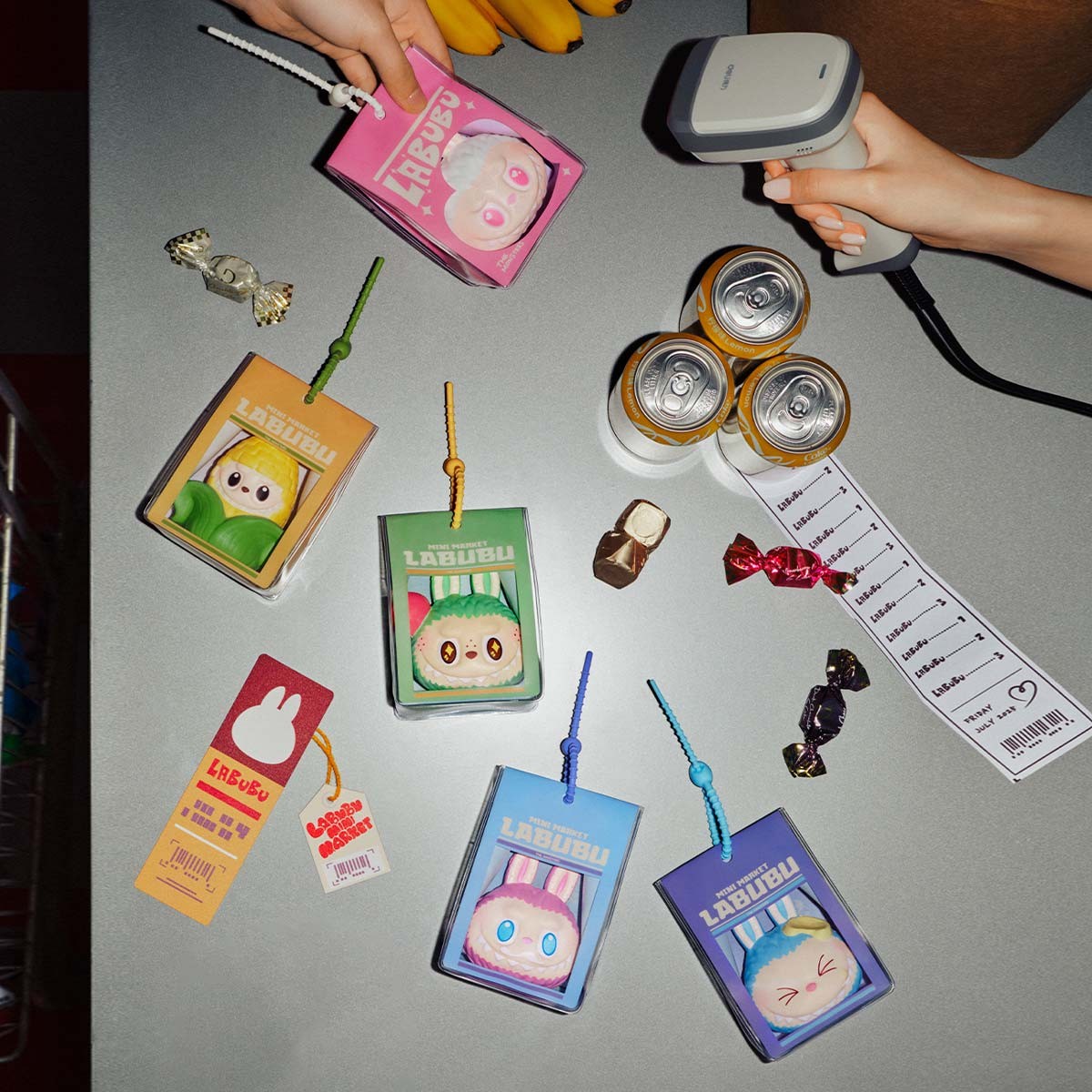 THE MONSTERS — Wacky Mart Squishy Charm Blind Box | POP MART THE MONSTERS — Wacky Mart Squishy Charm Blind Box | POP MART