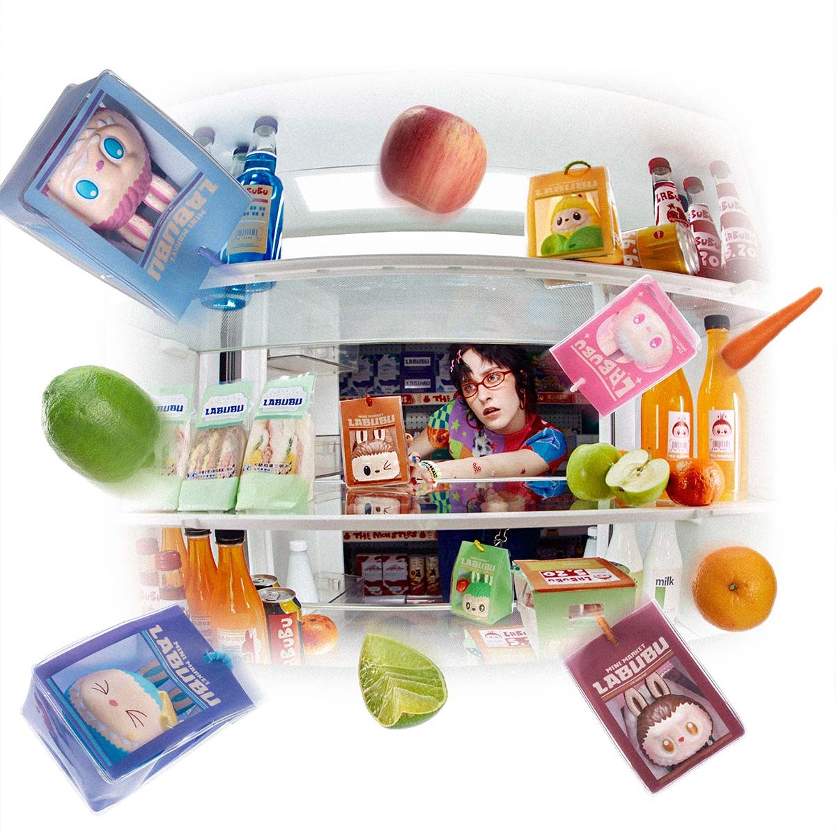 THE MONSTERS — Wacky Mart Squishy Charm Blind Box | POP MART THE MONSTERS — Wacky Mart Squishy Charm Blind Box | POP MART
