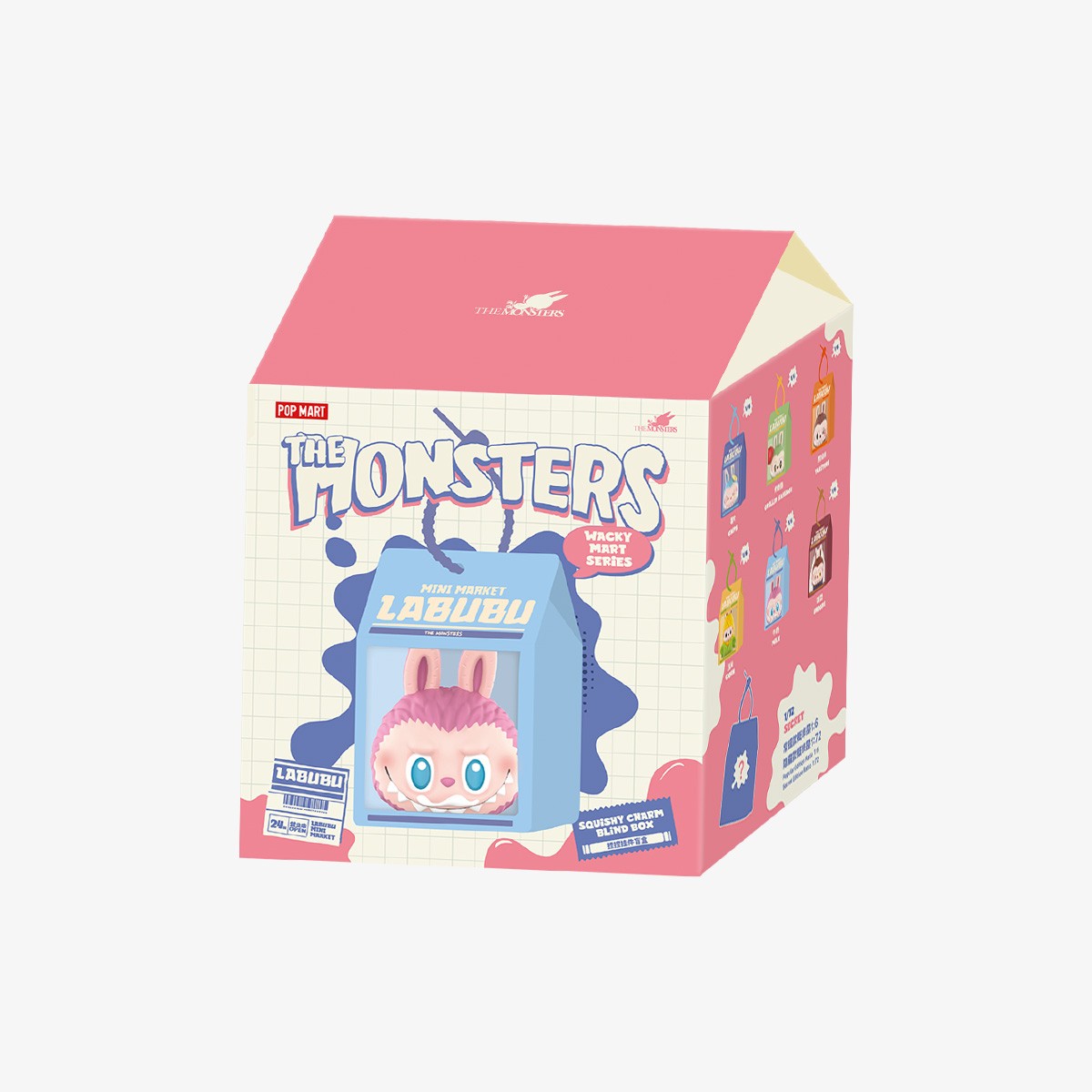 THE MONSTERS — Wacky Mart Squishy Charm Blind Box | POP MART THE MONSTERS — Wacky Mart Squishy Charm Blind Box | POP MART
