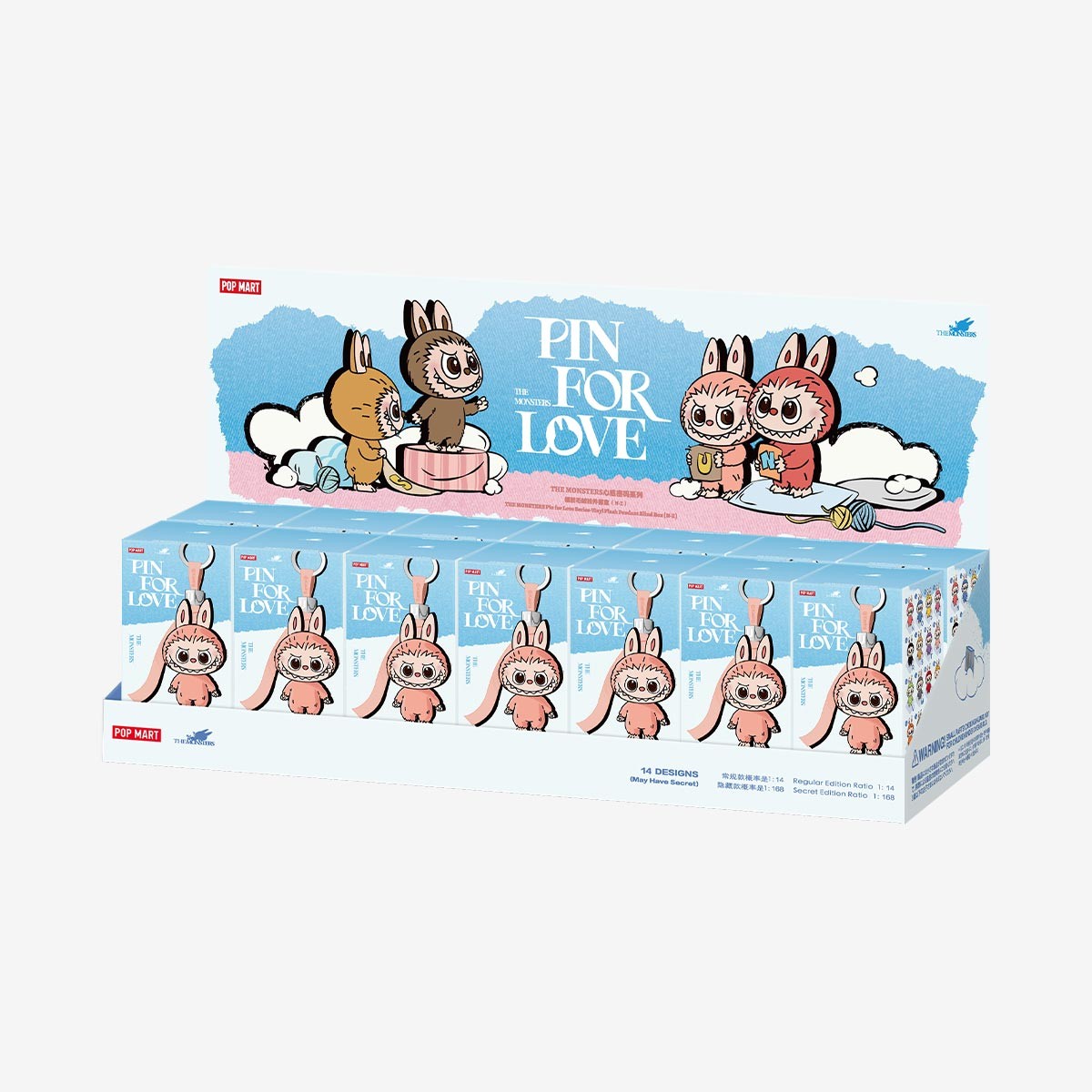 THE MONSTERS — Pin for Love (N-Z) Blind Box | POP MART
