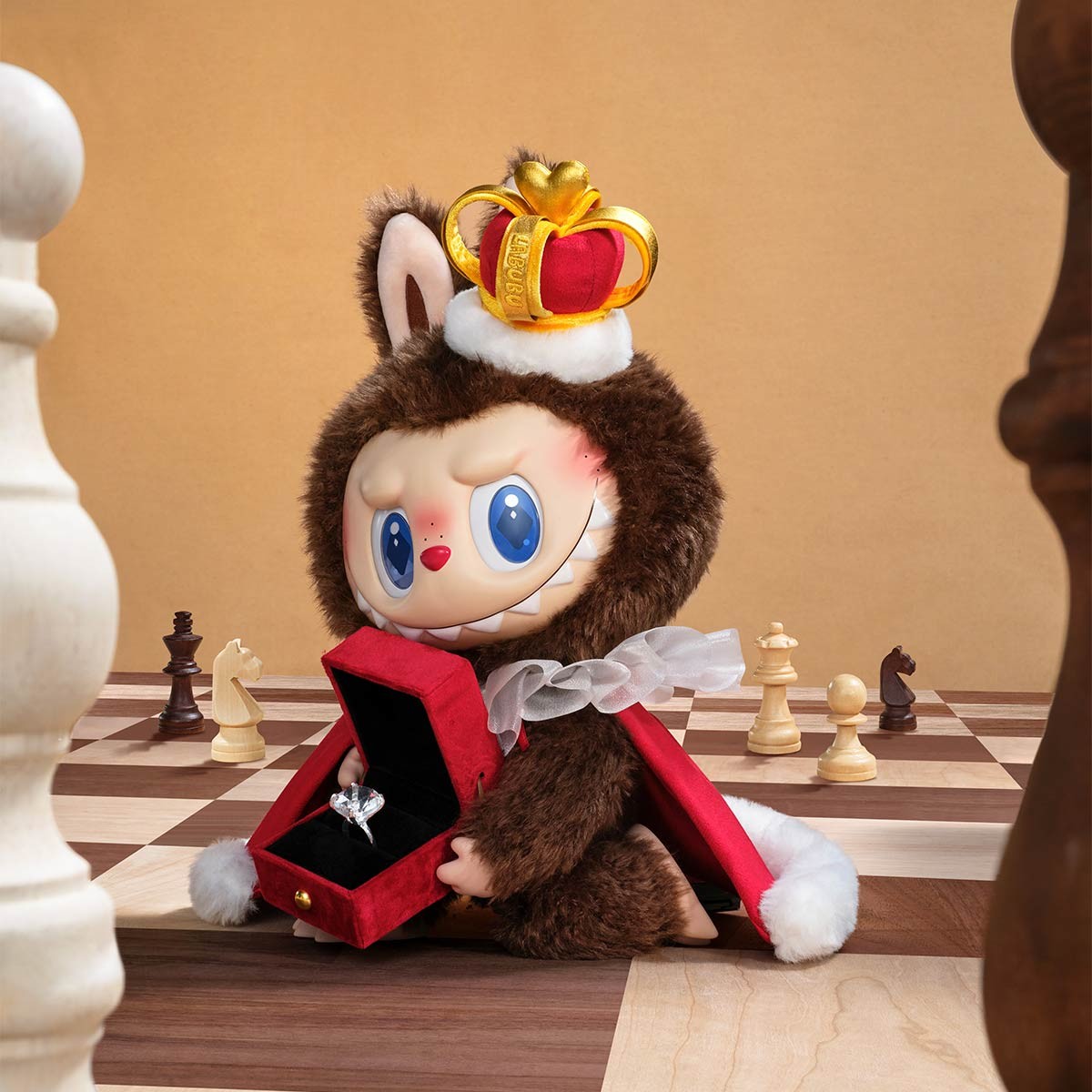 THE MONSTERS — Let's Checkmate Vinyl Plush Doll | POP MART THE MONSTERS — Let's Checkmate Vinyl Plush Doll | POP MART