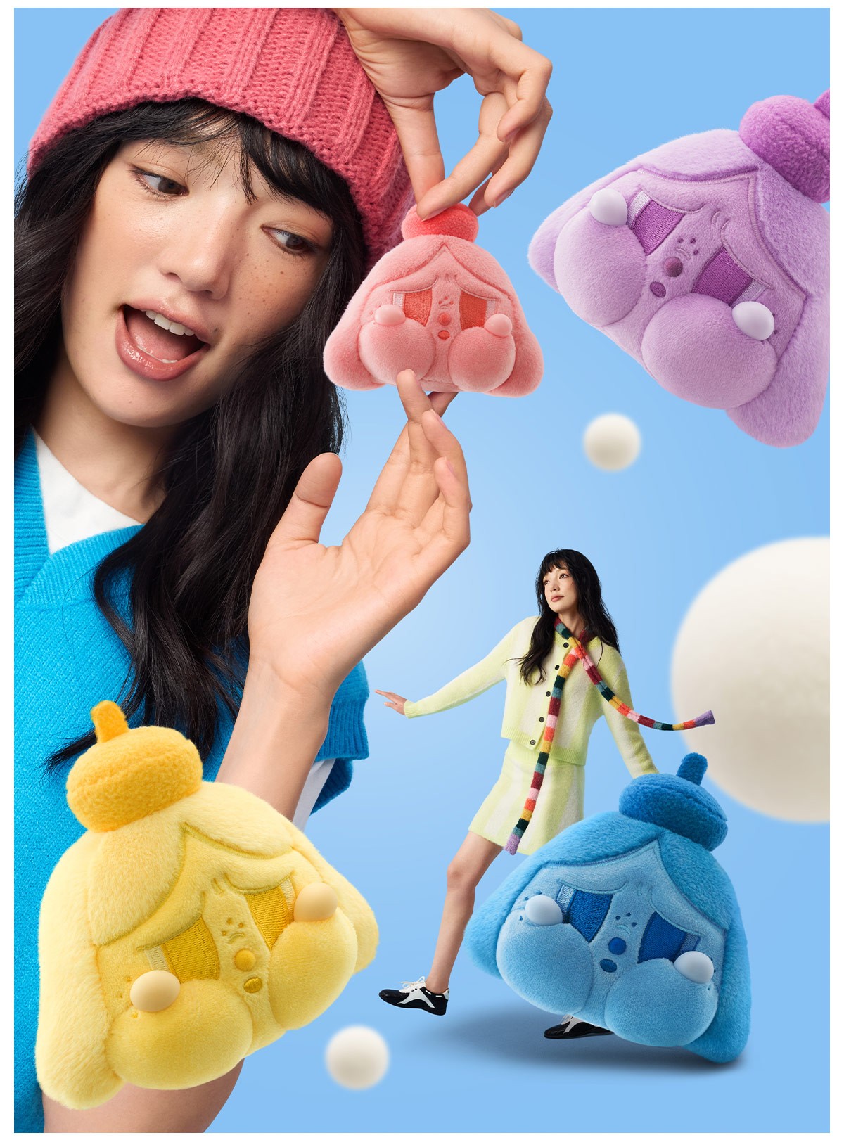 CRYBABY — Tears Launch Project Plush Pendant Blind Box | POP MART — official detail