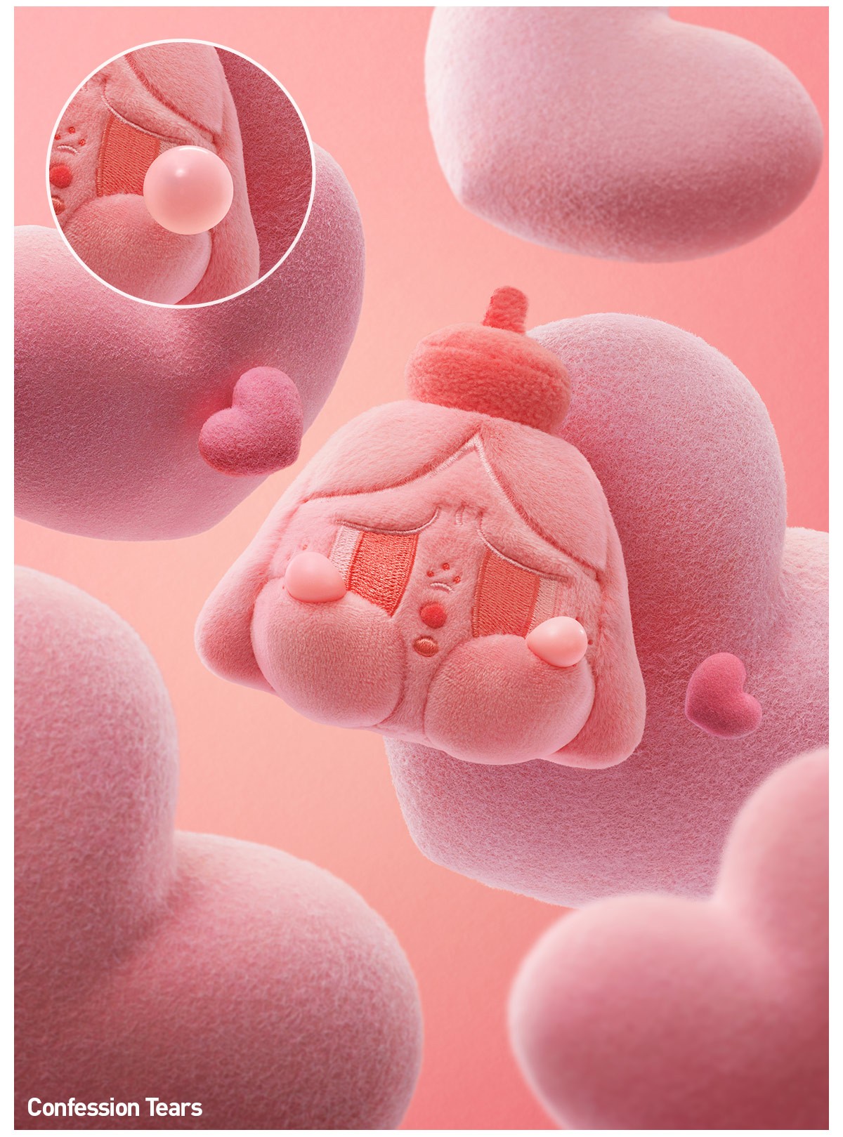 CRYBABY — Tears Launch Project Plush Pendant Blind Box | POP MART — official detail