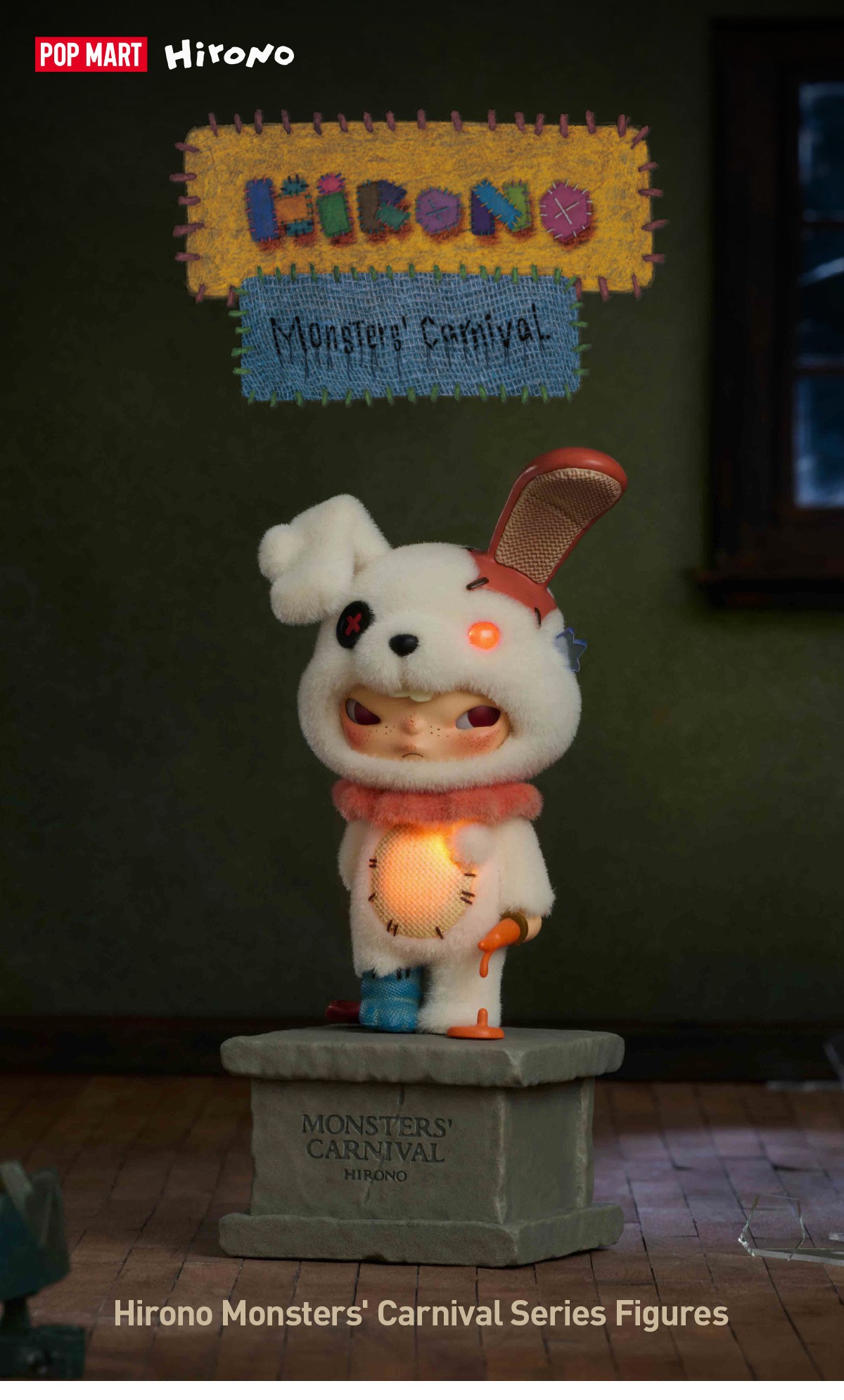 HIRONO — Monsters' Carnival Series Blind Box | POP MART — official detail