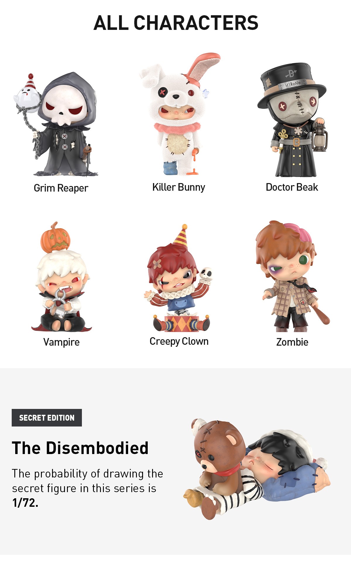 HIRONO — Monsters' Carnival Series Blind Box | POP MART — official detail