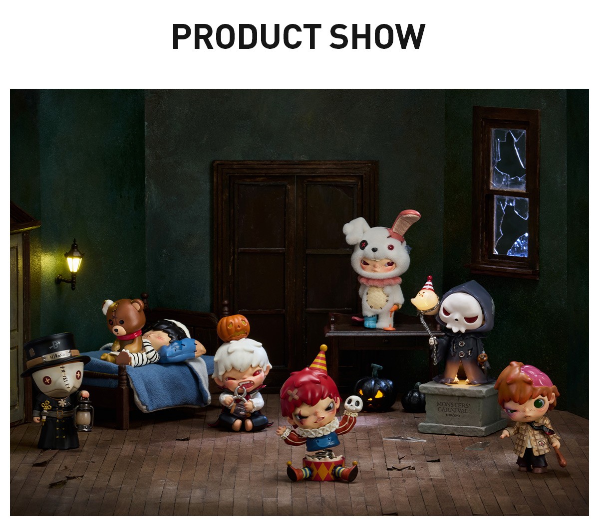 HIRONO — Monsters' Carnival Series Blind Box | POP MART — official detail