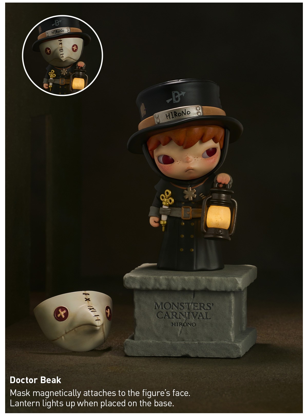 HIRONO — Monsters' Carnival Series Blind Box | POP MART — official detail