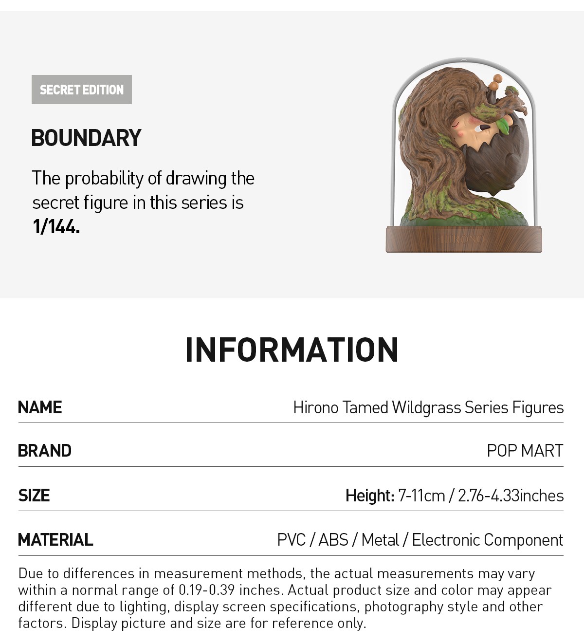 HIRONO — Tamed Wildgrass Series Blind Box | POP MART — official detail