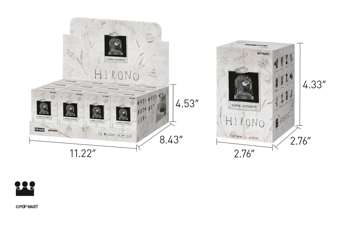 HIRONO — Tamed Wildgrass Series Blind Box | POP MART — official detail