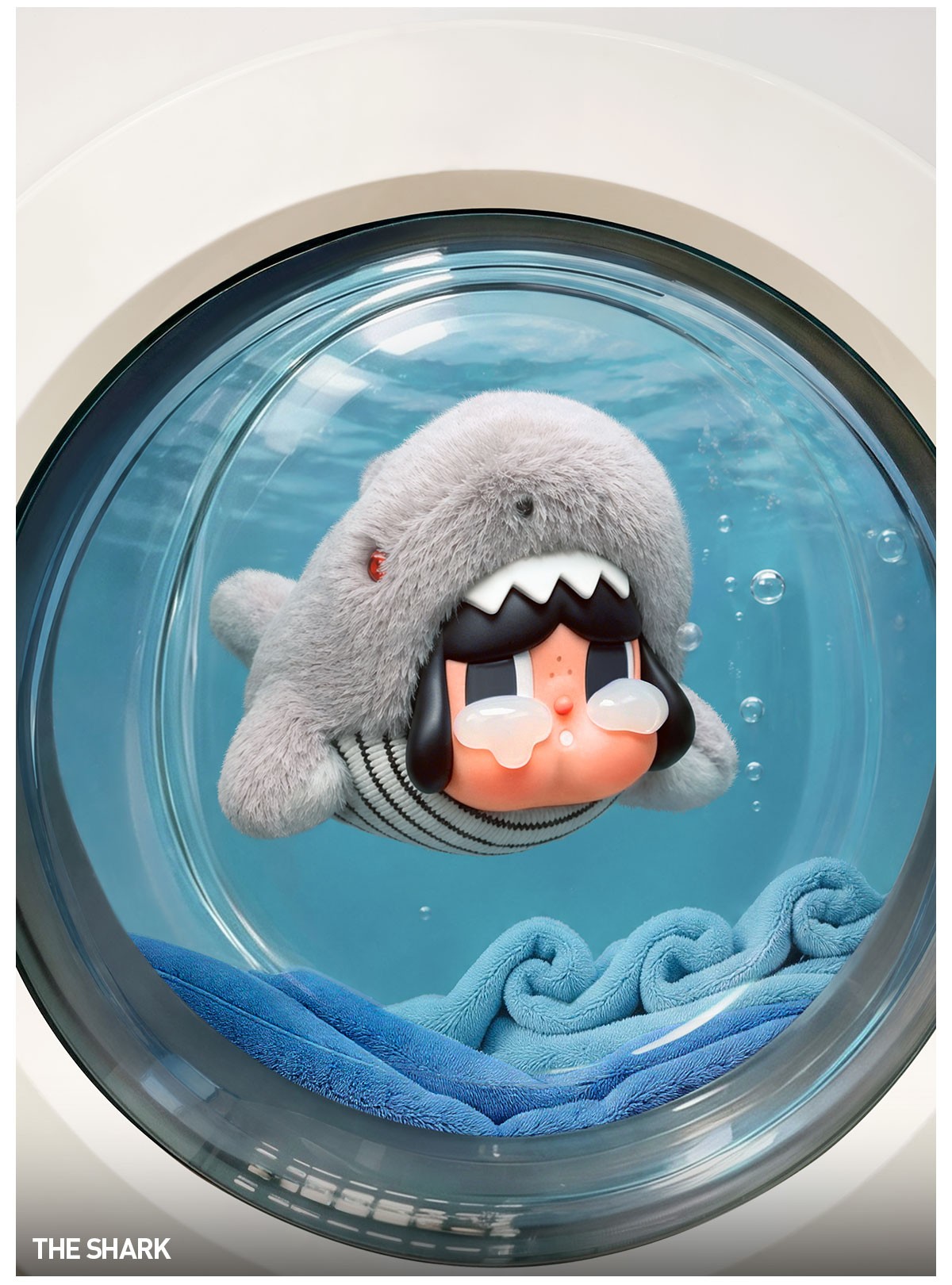 CRYBABY — Cry Me an Ocean Vinyl Plush Pendant Blind Box | POP MART — official detail